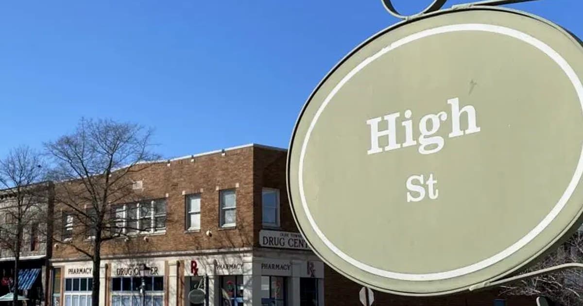 High Street in Olde Towne Portsmouth, Virginia